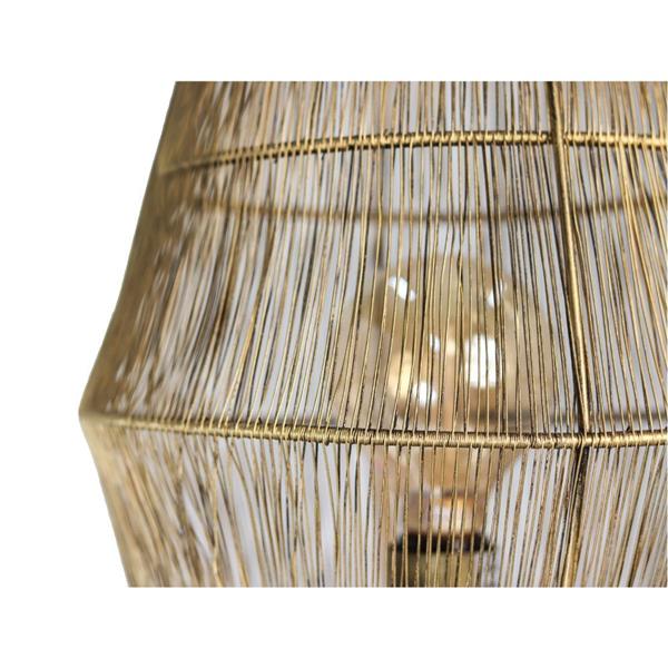 Grote foto vloerlamp marbella goud zwart 40x160 cm huis en inrichting eettafels
