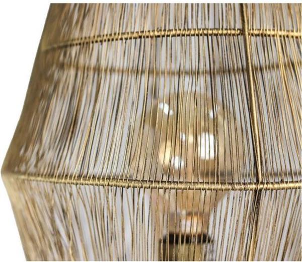 Grote foto vloerlamp marbella goud zwart 40x160 cm huis en inrichting eettafels