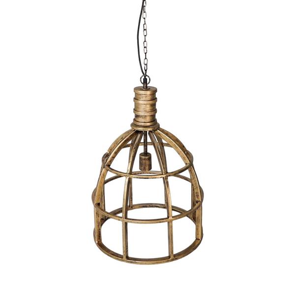 Grote foto hanglamp goud metaal 40x50 cm huis en inrichting eettafels