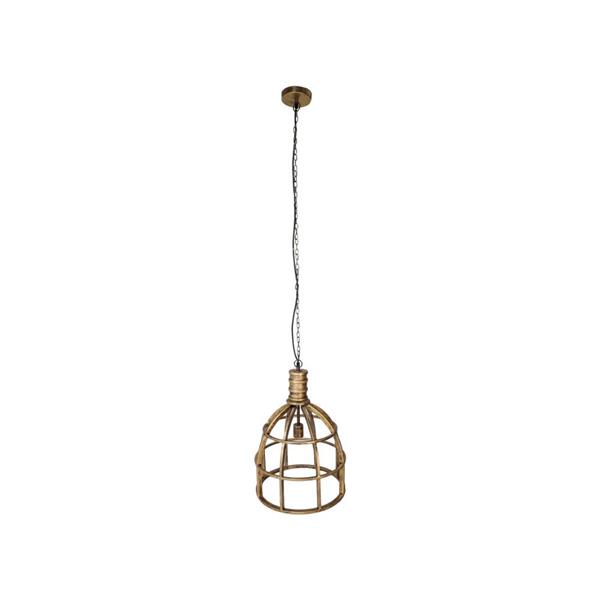Grote foto hanglamp goud metaal 40x50 cm huis en inrichting eettafels
