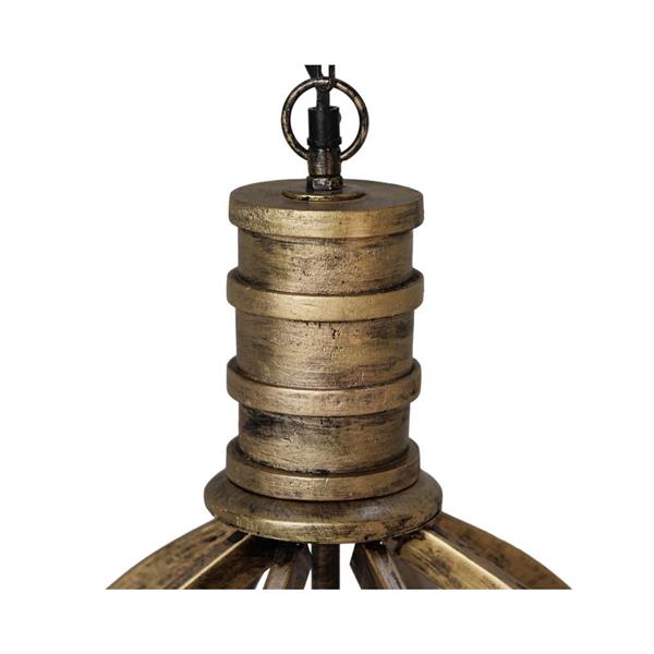 Grote foto hanglamp goud metaal 40x50 cm huis en inrichting eettafels