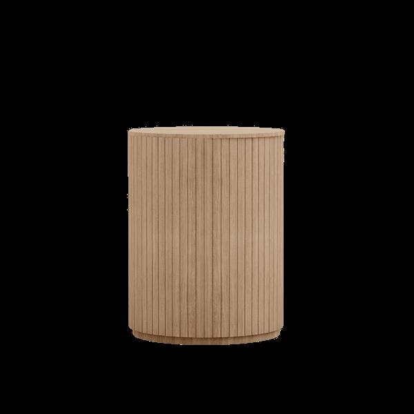 Grote foto bijzettafel dune 42x42x55 cm naturel eiken hsm collection huis en inrichting eettafels