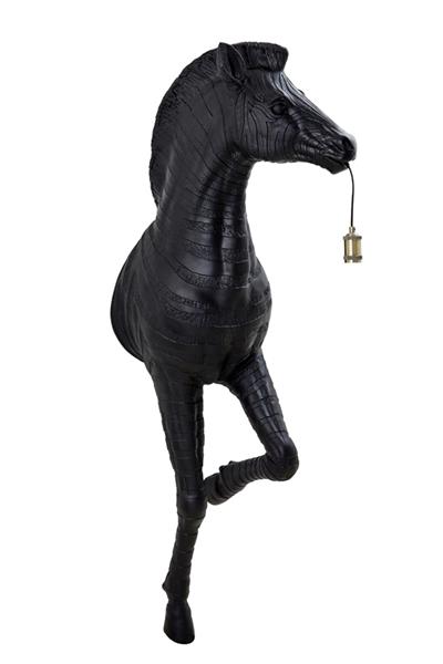 Grote foto wandlamp zebra 63x35x161 cm mat zwart huis en inrichting eettafels