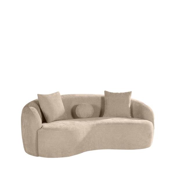Grote foto bank novo 3 zits 238x115x77 cm clay elite huis en inrichting eettafels