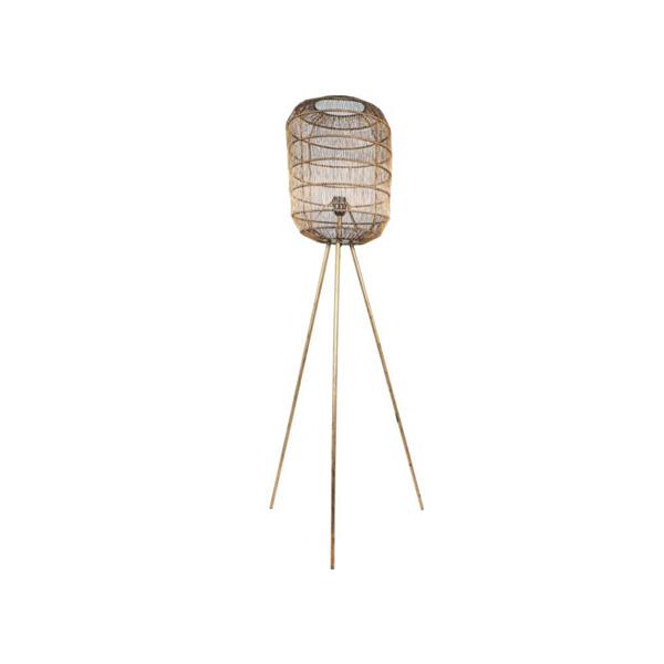 Grote foto vloerlamp marbella goud 40x158 cm huis en inrichting eettafels