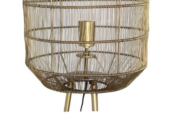 Grote foto vloerlamp marbella goud 40x158 cm huis en inrichting eettafels