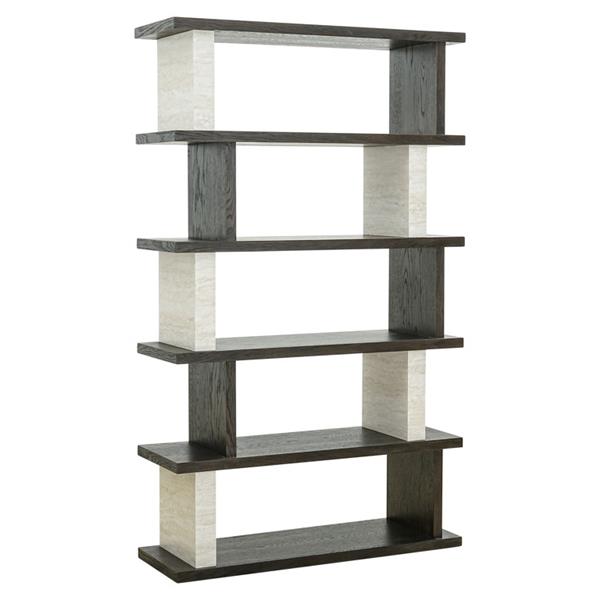 Grote foto wandkast waldorf 4 planken eiken steen richmond interiors huis en inrichting eettafels