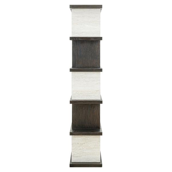 Grote foto wandkast waldorf 4 planken eiken steen richmond interiors huis en inrichting eettafels
