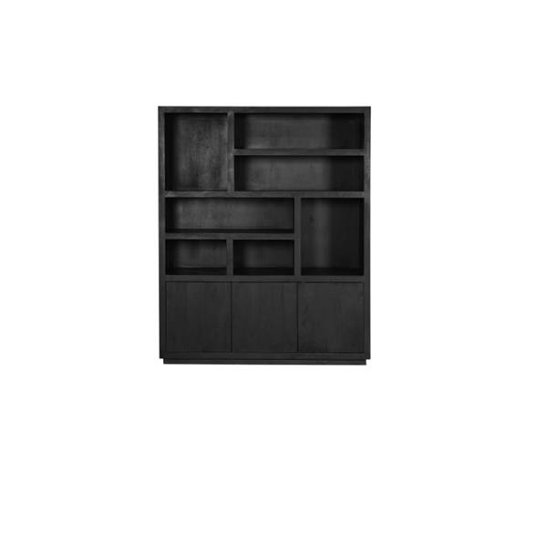 Grote foto vakkenkast brussel black xl 160 cm huis en inrichting eettafels
