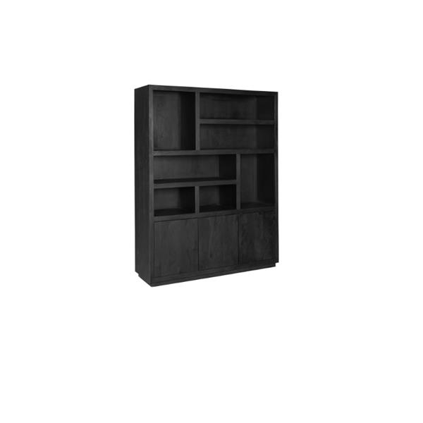Grote foto vakkenkast brussel black xl 160 cm huis en inrichting eettafels