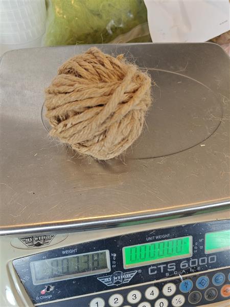 Grote foto jute dik 6 dr 6 mm 3 m naturel lenie jute dik 6 dr 6mm verzamelen overige verzamelingen