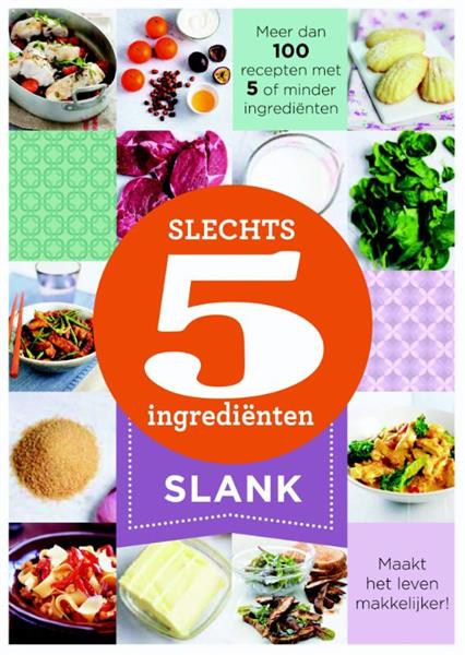 Grote foto slank slechts 5 ingredi nten boeken kookboeken