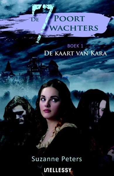Grote foto de kaart van kara de 7 poortwachters 1 boeken jeugd 13 jaar en ouder