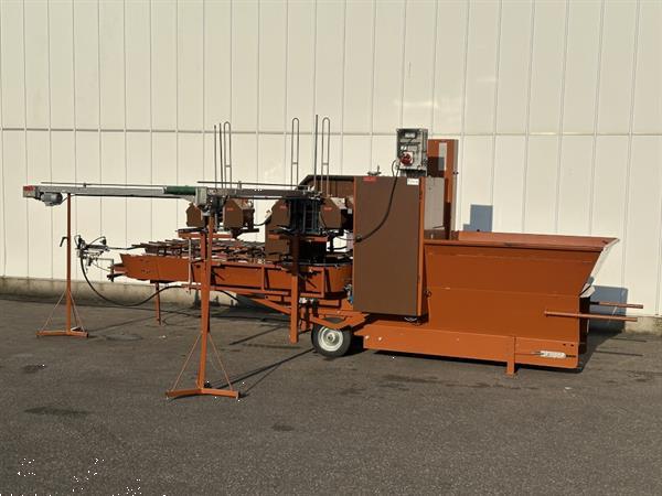 Grote foto javo super mega potmachine met dubbele pneumatische potdispenser agrarisch tuinbouw