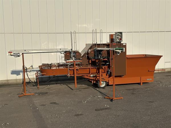 Grote foto javo super mega potmachine met dubbele pneumatische potdispenser agrarisch tuinbouw