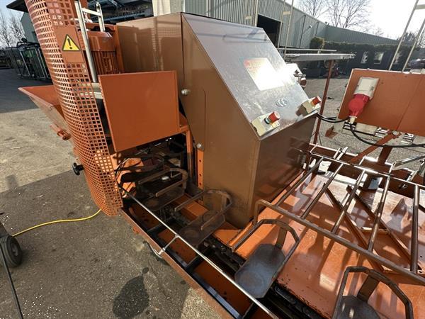 Grote foto javo super mega potmachine met dubbele pneumatische potdispenser agrarisch tuinbouw