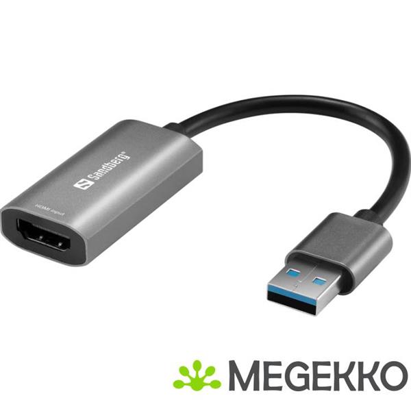 Grote foto sandberg 134 19 usb hdmi capture link computers en software overige computers en software
