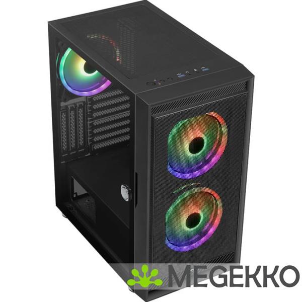 Grote foto aerocool graphite v3 zwart computers en software behuizingen en kasten