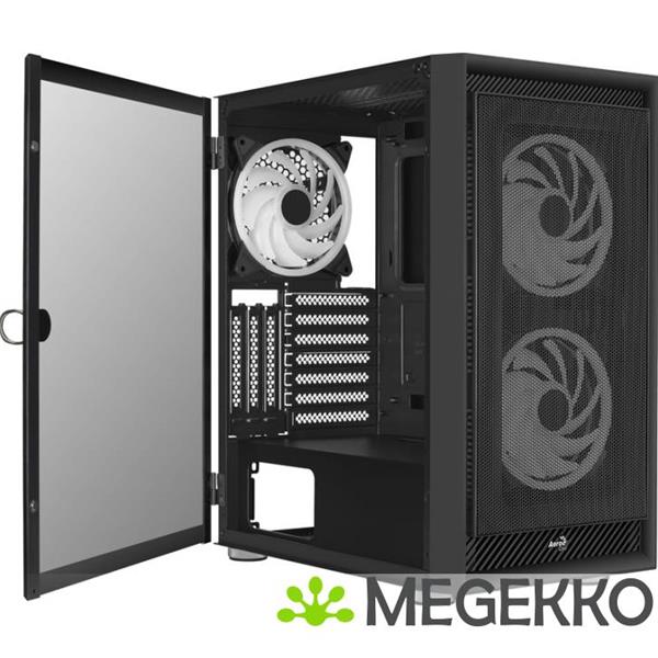 Grote foto aerocool graphite v3 zwart computers en software behuizingen en kasten