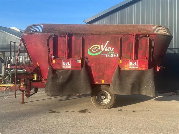 Grote foto bvl van lengerich voermengwagen vmix plus 20 2s met extra verhoging 24 m3 agrarisch uithalers en verdelers