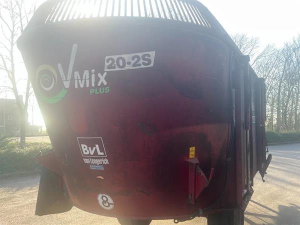 Grote foto bvl van lengerich voermengwagen vmix plus 20 2s met extra verhoging 24 m3 agrarisch uithalers en verdelers
