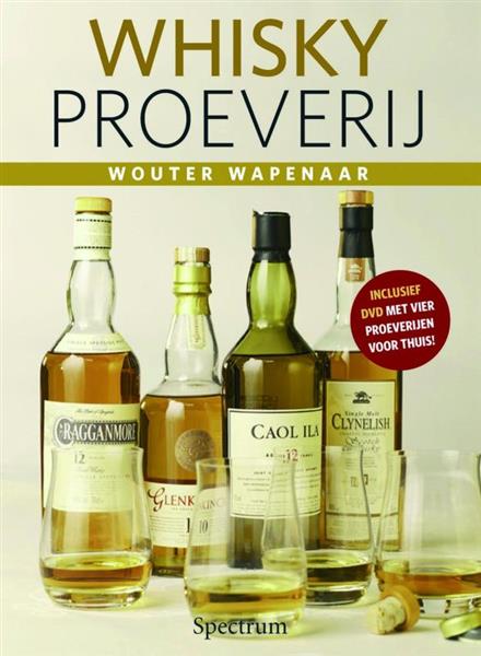 Grote foto whiskyproeverij met dvd boeken kookboeken
