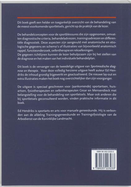 Grote foto sportmedische diagnose en therapie boeken hobby en vrije tijd