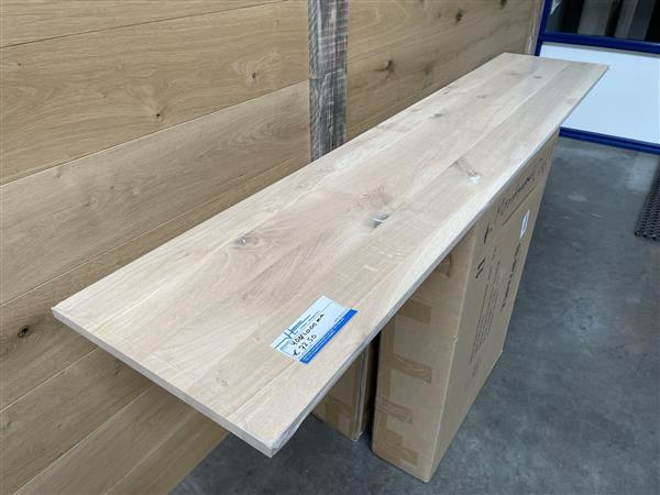 Grote foto 18 mm x 400x 2000 mm eikenhouten meubelpaneel doe het zelf en verbouw hout en planken