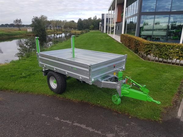 Grote foto zocon enkelzijdige kipper 3 ton agrarisch mechanisatie