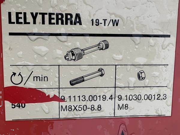 Grote foto lely terra 125 19 rotorkopeg agrarisch akkerbouw