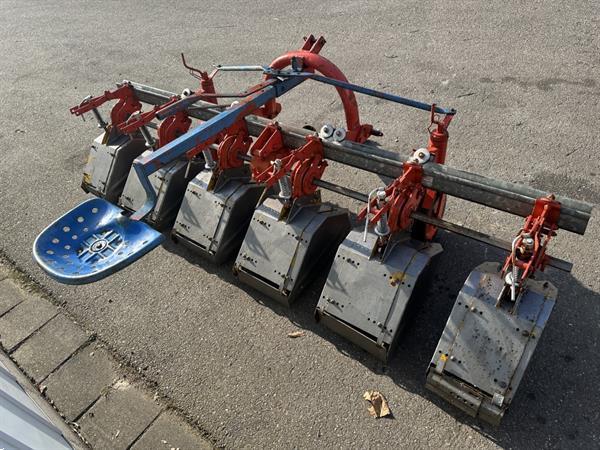 Grote foto breviglieri rijenfrees 5 rijen 6 elementen met besturing agrarisch onkruidbestrijding