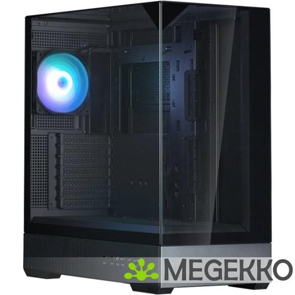 Grote foto zalman p40 prism black midi tower zwart computers en software behuizingen en kasten