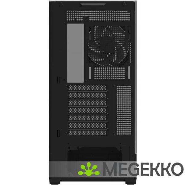 Grote foto zalman p40 prism black midi tower zwart computers en software behuizingen en kasten