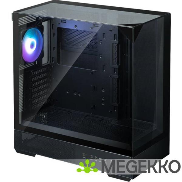 Grote foto zalman p40 prism black midi tower zwart computers en software behuizingen en kasten