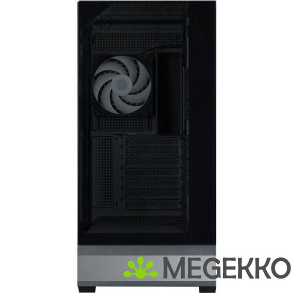 Grote foto zalman p40 prism black midi tower zwart computers en software behuizingen en kasten