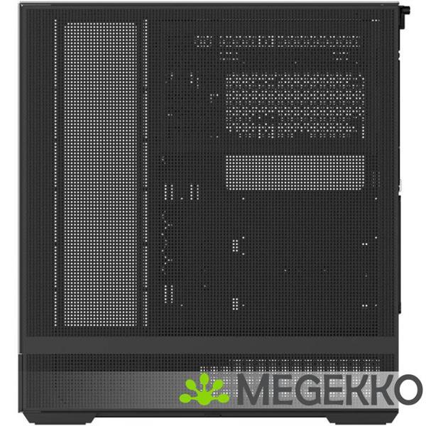 Grote foto zalman p40 prism black midi tower zwart computers en software behuizingen en kasten