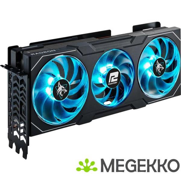 Grote foto powercolor hellhound amd radeon rx 7900 xtx 24gb computers en software videokaarten