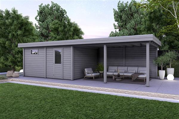 Grote foto tuinhuis smart serie 500 x 350 500 cm tuin en terras tuinhuisjes en blokhutten