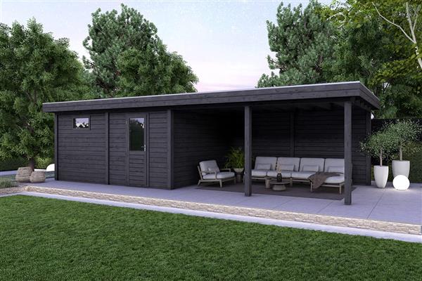 Grote foto tuinhuis smart serie 500 x 350 500 cm tuin en terras tuinhuisjes en blokhutten