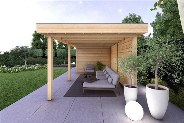 Grote foto tuinhuis smart serie 500 x 250 500 cm tuin en terras tuinhuisjes en blokhutten