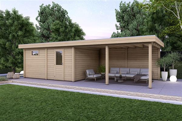 Grote foto tuinhuis smart serie 500 x 250 500 cm tuin en terras tuinhuisjes en blokhutten