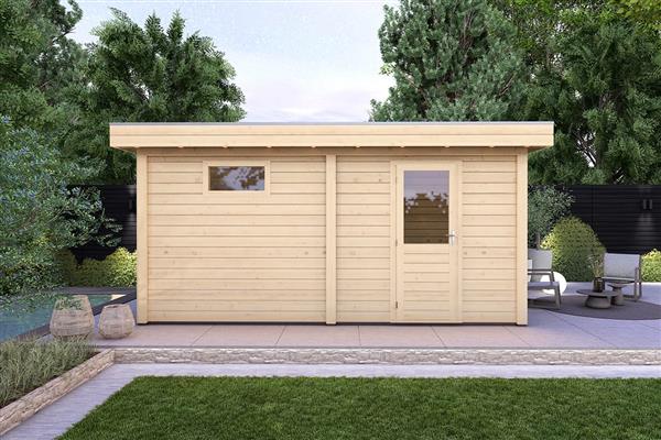 Grote foto tuinhuis smart serie 500 x 400 cm tuin en terras tuinhuisjes en blokhutten
