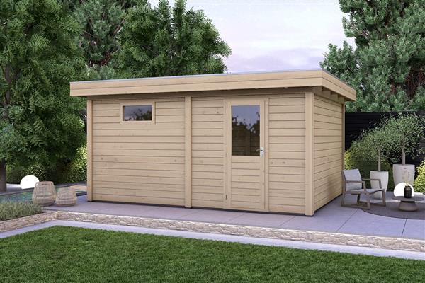 Grote foto tuinhuis smart serie 500 x 400 cm tuin en terras tuinhuisjes en blokhutten