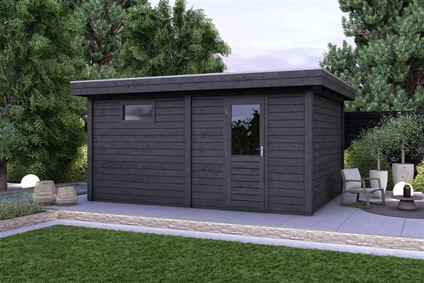 Grote foto tuinhuis smart serie 500 x 400 cm tuin en terras tuinhuisjes en blokhutten