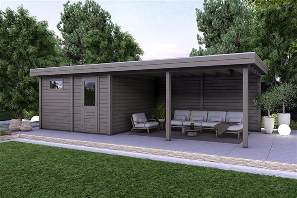 Grote foto tuinhuis smart serie 400 x 400 400 cm tuin en terras tuinhuisjes en blokhutten