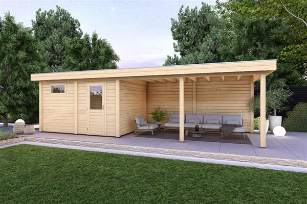 Grote foto tuinhuis smart serie 400 x 400 400 cm tuin en terras tuinhuisjes en blokhutten