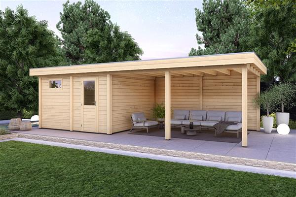 Grote foto tuinhuis smart serie 400 x 400 400 cm tuin en terras tuinhuisjes en blokhutten