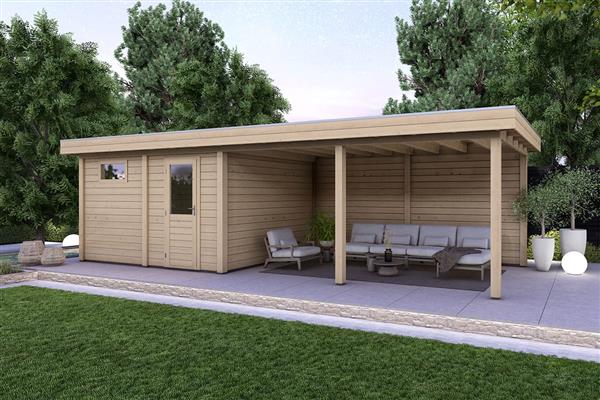 Grote foto tuinhuis smart serie 400 x 400 400 cm tuin en terras tuinhuisjes en blokhutten
