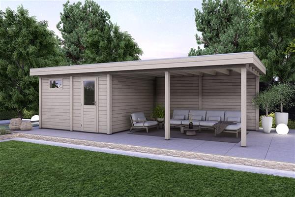 Grote foto tuinhuis smart serie 400 x 400 400 cm tuin en terras tuinhuisjes en blokhutten