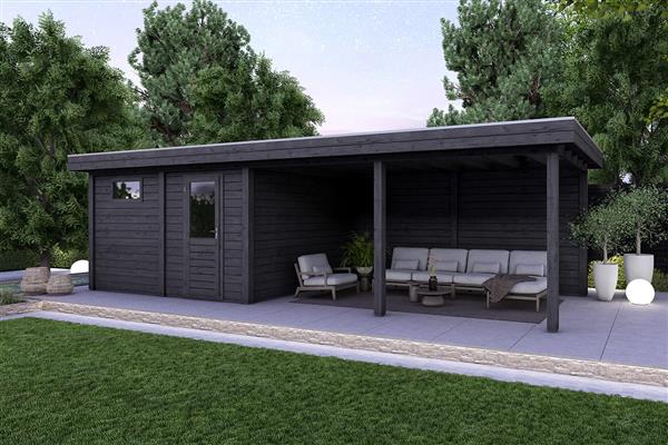 Grote foto tuinhuis smart serie 400 x 400 400 cm tuin en terras tuinhuisjes en blokhutten